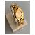 Baume & Mercier Linea Uhr goldplattiert Golden - vista 4