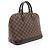 Louis Vuitton Damier Ebene Alma PM Handtasche Braun - Ansicht 2