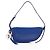 Borsa a spalla mini in pelle Burberry Shield Blu