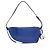 Borsa a spalla mini in pelle Burberry Shield Blu - vista 3