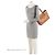 Gabrielle Borsa shopping East/West 19 in pelle di agnello Chanel Marrone - vista 5