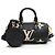 Papillon BB Handtasche aus bicolor Empreinte Leder mit Giant Monogram von Louis Vuitton Braun Beige
