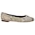 Chloé Chloè Python Marcie Ballerina Piatta Marrone Beige Pelle