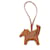 Charm per borsa Hermès Rodeo Pegasus PM Marrone Agnello Pelle