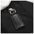 Borsa a spalla PRADA in nylon nero argento autentica bs26590 - vista 16