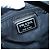 Borsa a spalla PRADA in nylon nero argento autentica bs26590 - vista 17