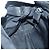 Borsa a spalla PRADA in nylon nero argento autentica bs26590 - vista 20