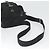 Borsa a spalla PRADA in nylon nero argento autentica bs26590 - vista 7