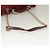 CHANEL Borsa a Spalla Matelassé Catena Pelle Caviar Rossa CC Auth 127257 Rosso - vista 9