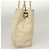 CHANEL Borsa Tote Camelia Pelle Beige CC Auth 128453 - vista 5