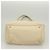 CHANEL Borsa Tote Camelia Pelle Beige CC Auth 128453 - vista 9