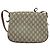 Borsa a spalla GUCCI GG Plus Supreme PVC Beige Oro Auth ep9232 D'oro - vista 3