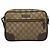 GUCCI GG Supreme Web Sherry Line Clutch Bag PVC Beige Argento 152599 Auth hk2854 - vista 2