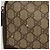 GUCCI GG Supreme Web Sherry Line Clutch Bag PVC Beige Argento 152599 Auth hk2854 - vista 4