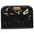 Borsa a spalla Gancini Chain di Salvatore Ferragamo in vernice nera e oro Auth 128138 Nero D'oro - vista 2