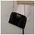 Borsa a spalla Gancini Chain di Salvatore Ferragamo in vernice nera e oro Auth 128138 Nero D'oro - vista 22