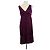 Miu Miu Vestido de seda morado Púrpura