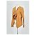 Comptoir Des Cotonniers Camel leather jacket - view 4