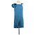 Miu Miu Vestido de seda azul