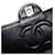 Chanel, borsa a tracolla classica in nero - vista 9