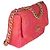 Borsa Chanel 19 in tweed trapuntato rosa corallo media - vista 2