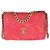 Borsa Chanel 19 in tweed trapuntato rosa corallo media - vista 8