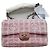 Trendy CC Borsa tote Chanel Travel Line rosa in nylon