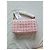 Trendy CC Borsa tote Chanel Travel Line rosa in nylon - vista 9