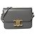 Bolsa Céline Triomphe Teen de couro cinza