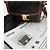 Borsa Céline Triomphe Teen in pelle marrone - vista 10