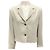 Closed Blazer corto beige de grano cerrado