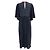 Abito Muveil blu navy / pois bianchi - vista 3