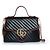 Borsa a mano Gucci Marmont nera Nero - vista 3