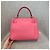Bolsa Hermès Kelly 25 em couro Swift Rosa - vista 3