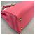 Bolsa Hermès Kelly 25 em couro Swift Rosa - vista 5