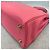 Bolsa Hermès Kelly 25 em couro Swift Rosa - vista 8