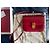 Classic Box Borsa a mano Céline Classic rossa in pelle Rosso - vista 2