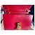 Classic Box Borsa a mano Céline Classic rossa in pelle Rosso - vista 5