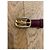 Céline Cintura in pelle bordeaux Celine Triomphe vintage Marrone D'oro Bordò Cognac Prugna Nocciola Castagno Caramello Cioccolato Marrone scuro Rame - vista 2