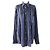 Camisa oversized con botones y logo de rayón de Balenciaga Multicolor