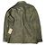 Ralph Lauren Camicia overshirt in pelle invecchiata a mano RRL Marrone Nero - vista 2