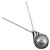 Collana in argento con perle Mabe Tasaki