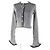 Cardigan a maniche a campana Louis Vuitton Nero M Grigio