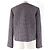 Chaqueta de tweed COACH Signature XS Negro Rosa Blanco - vista 3