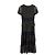 Temperley London Wondering Spitzen-Midi-Kleid aus schwarzer Viskose - Ansicht 5