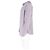 Camicia a maniche lunghe con stampa a quadri in cotone viola di Giorgio Armani Multicolore - vista 5