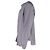 Camicia a maniche lunghe con bottone nascosto Giorgio Armani in cotone grigio - vista 2