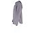 Camicia a maniche lunghe con bottone nascosto Giorgio Armani in cotone grigio - vista 5