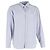 Camicia a maniche lunghe a stampa check in cotone blu di Giorgio Armani Multicolore