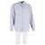 Camicia a maniche lunghe a stampa check in cotone blu di Giorgio Armani Multicolore - vista 4